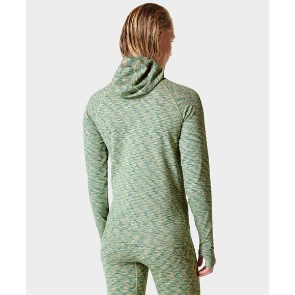 Sweaty Betty Women's Spacedye Hooded Base Layer Top Base Layer Size Small - Picture 2 of 8